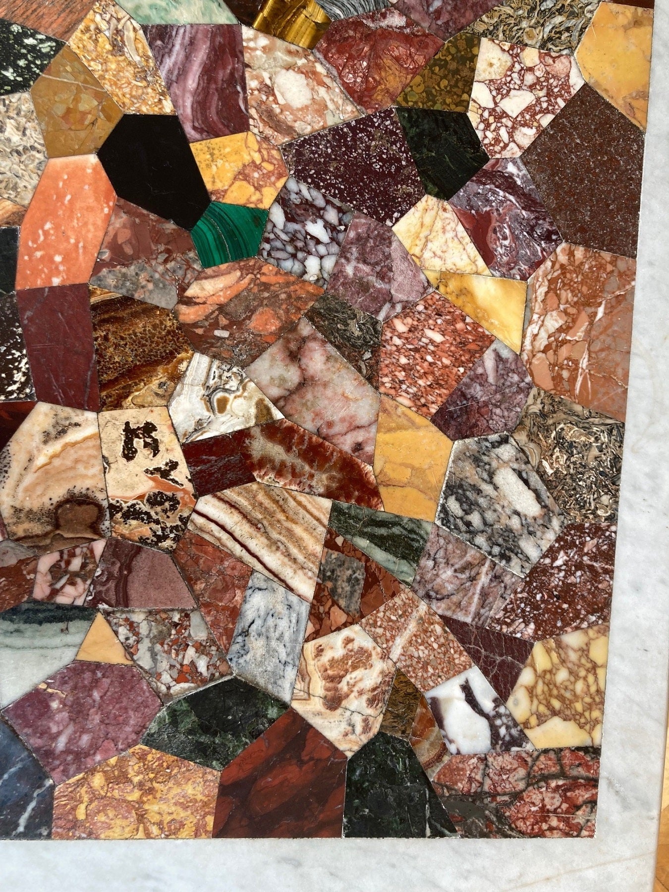 Presentation Marble Specimen Table