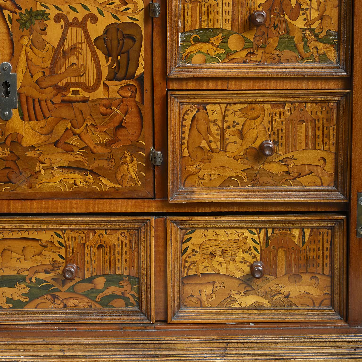 A South German Table Cabinet