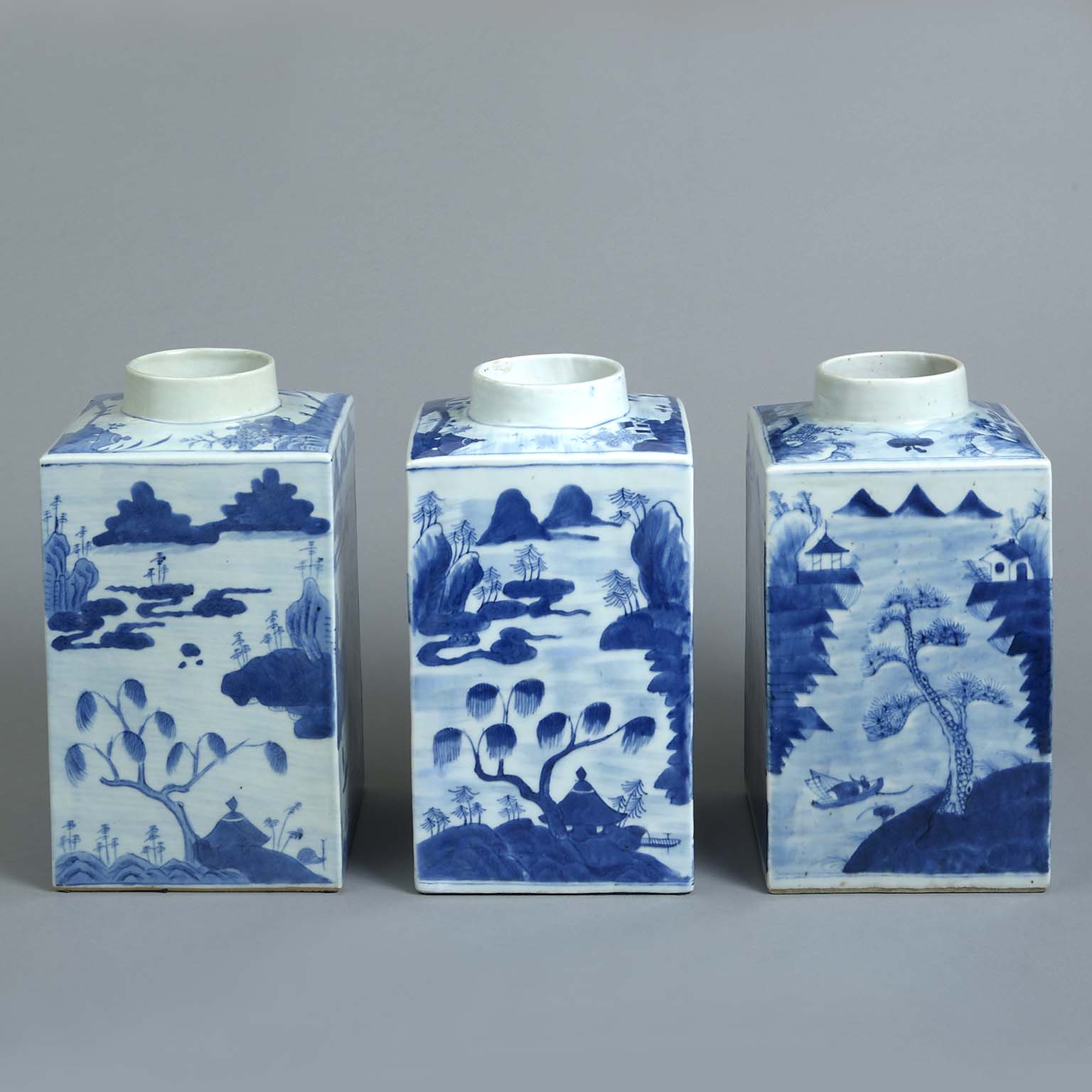 Three Chinese Porcelain Storage Jars