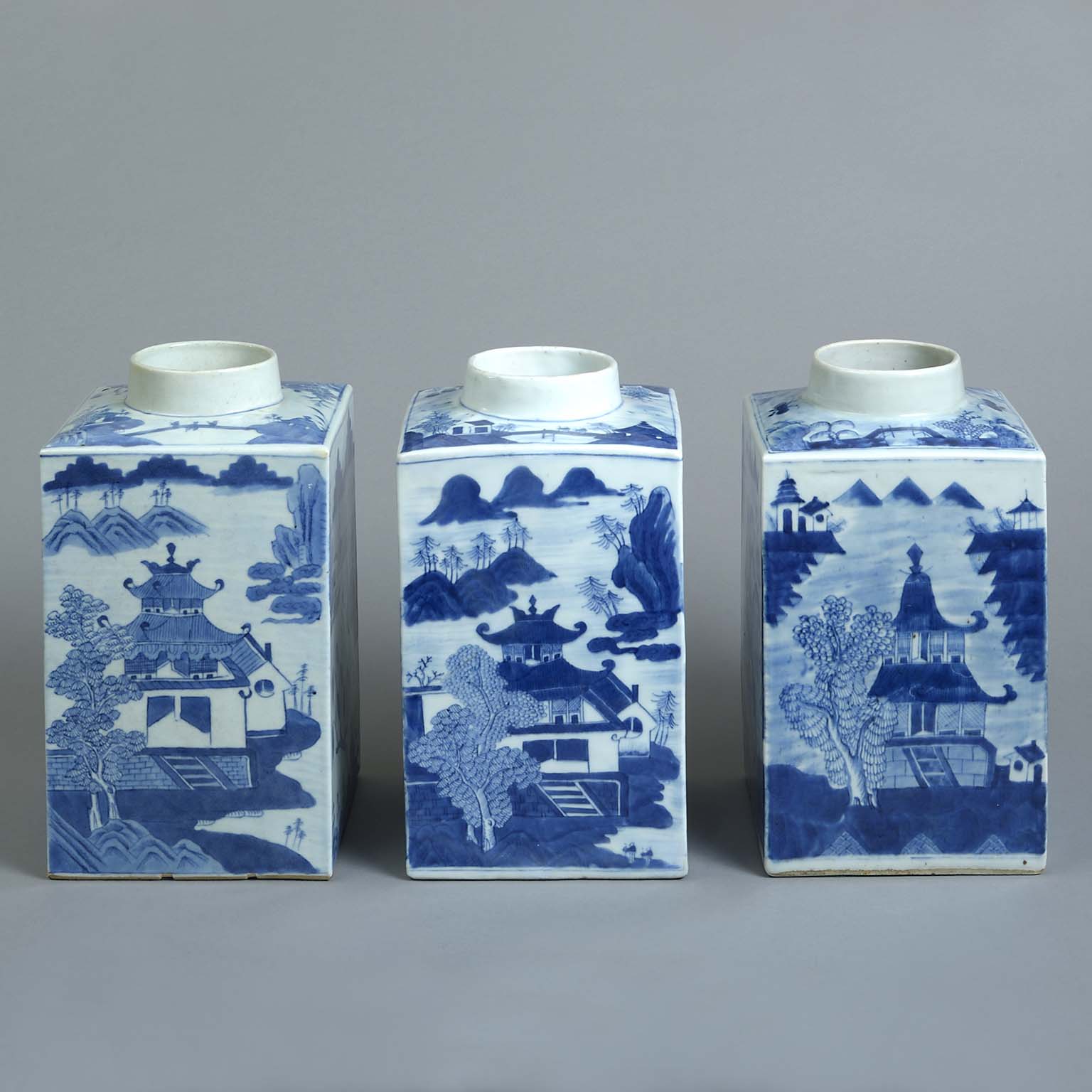 Three Chinese Porcelain Storage Jars