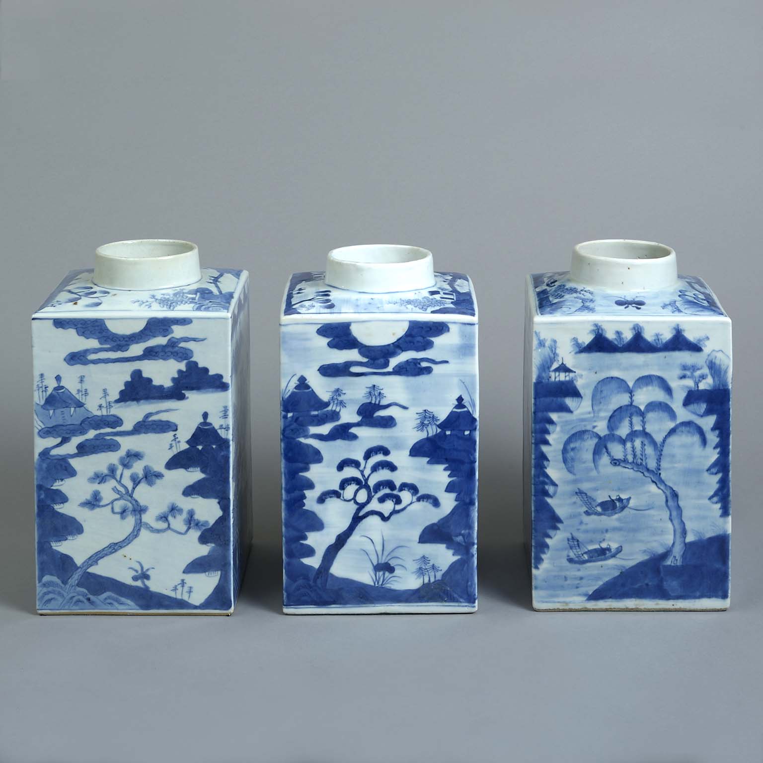 Three Chinese Porcelain Storage Jars