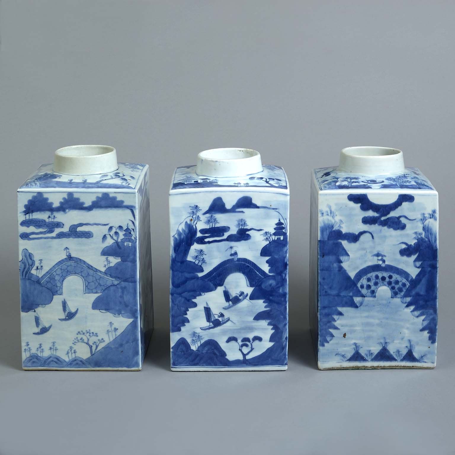 Three Chinese Porcelain Storage Jars