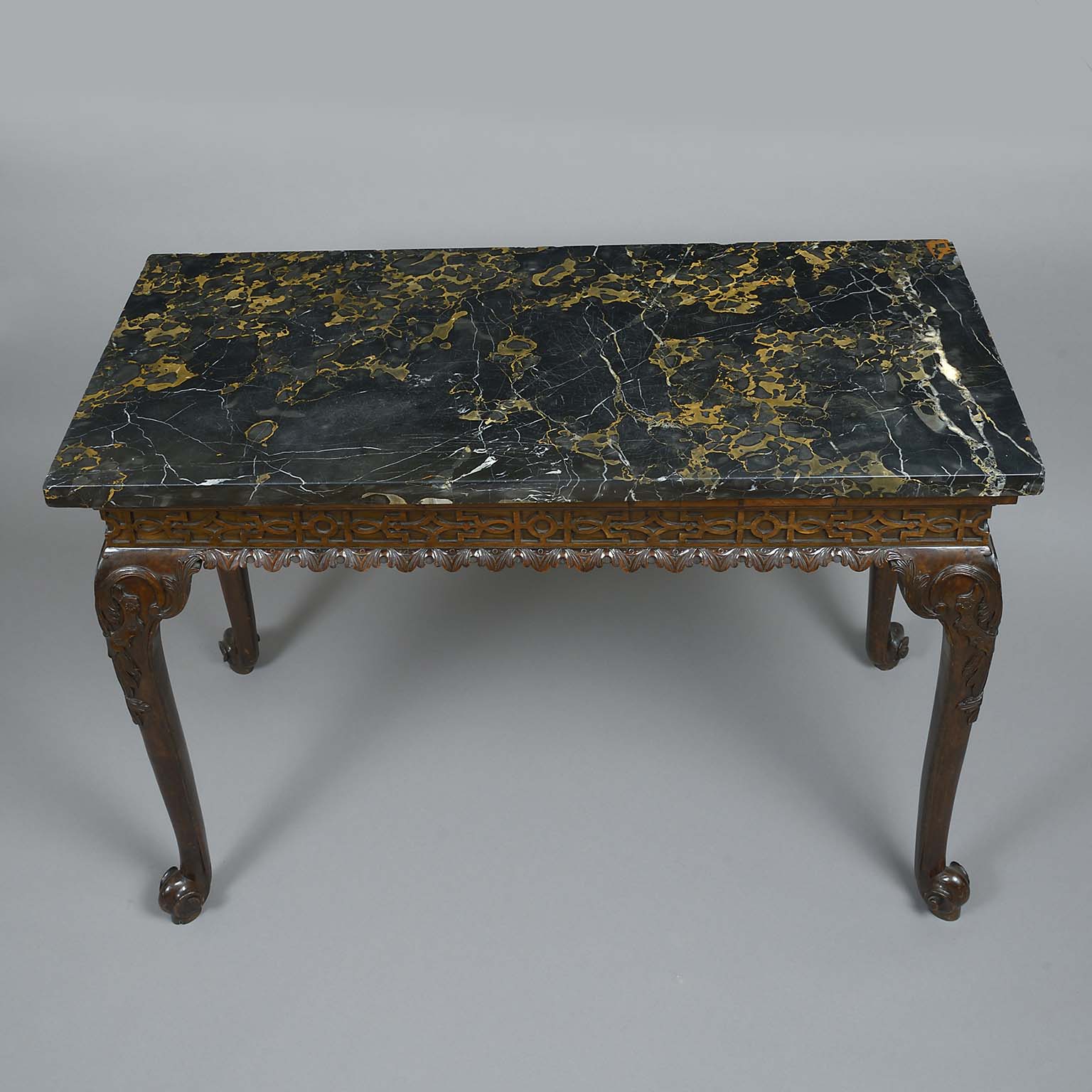 Chippendale Period Walnut Side Table