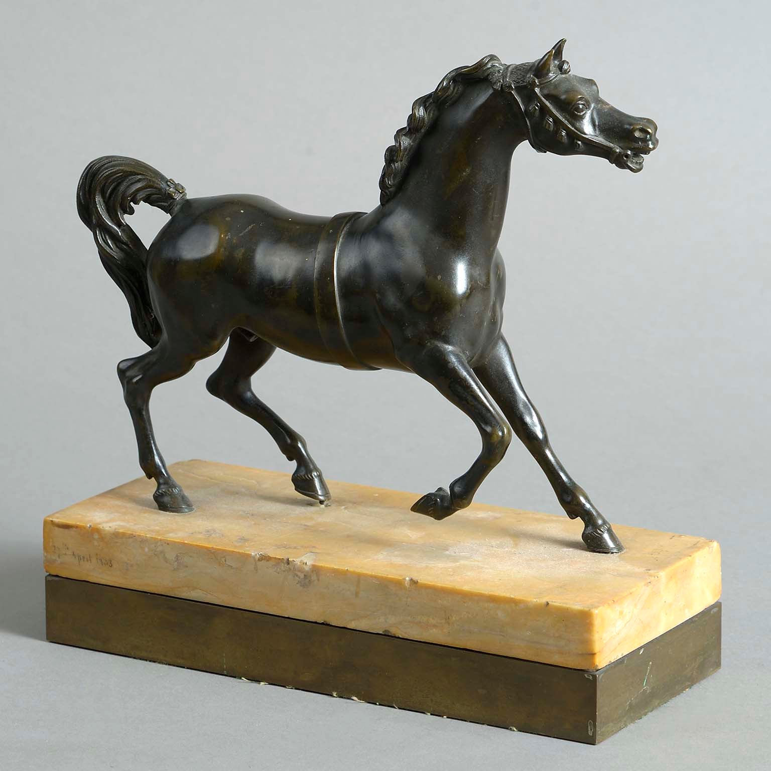 Italian Bronze Figure of a Horse