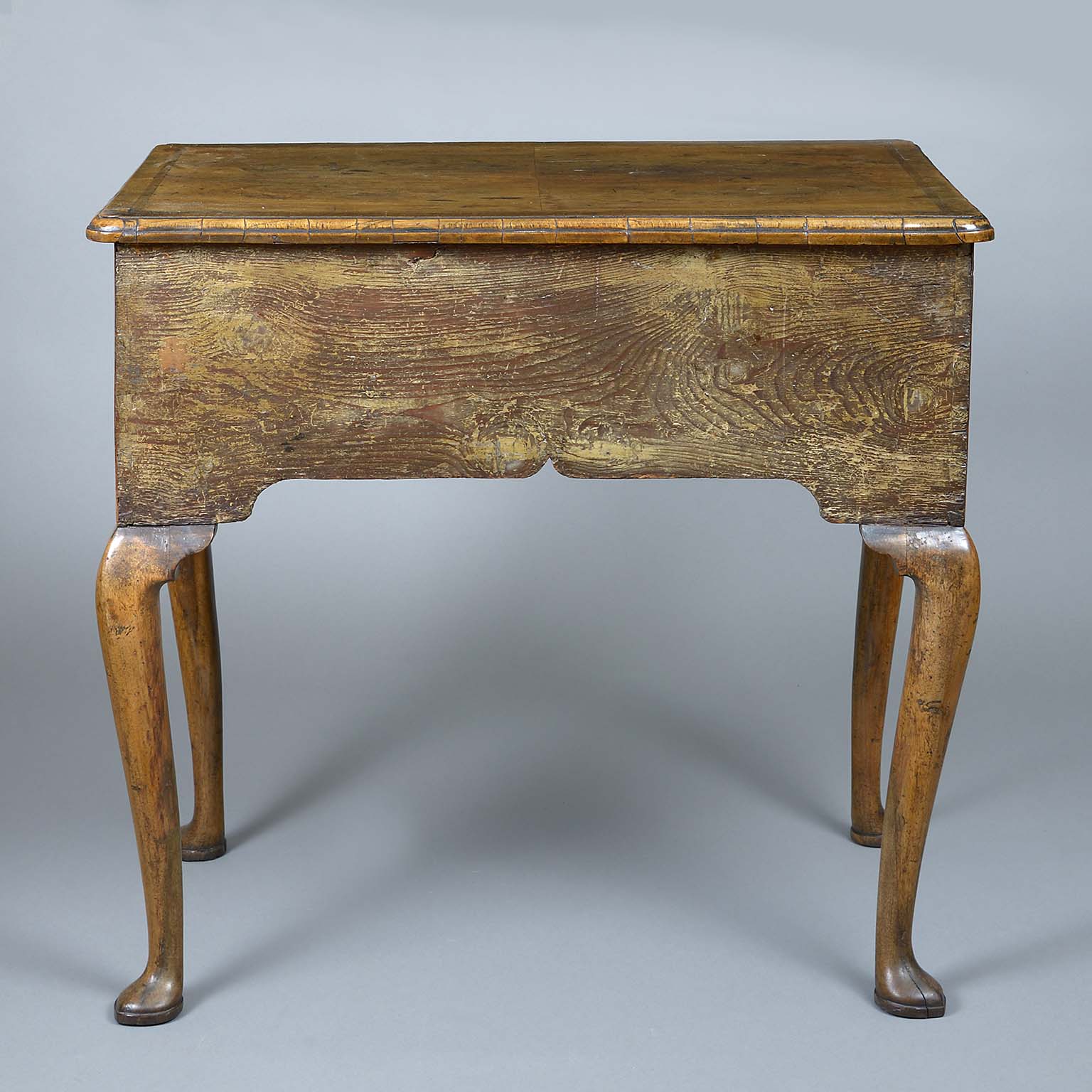 George I Figured Walnut Dressing Table