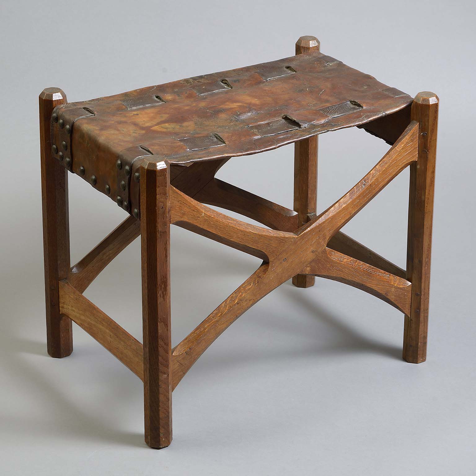 Pair of Arts and Crafts Stools by Gordon Russell