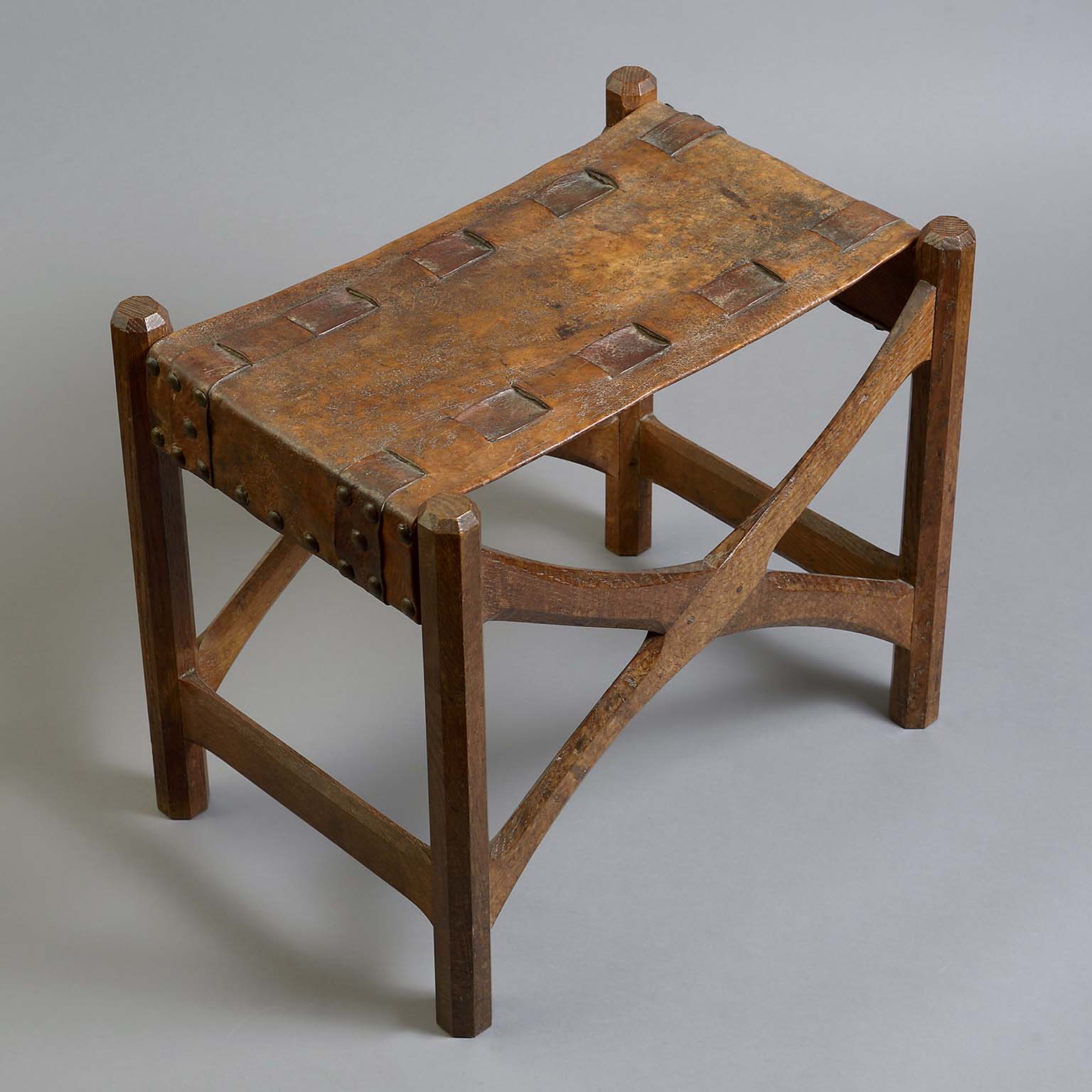 Pair of Arts and Crafts Stools by Gordon Russell