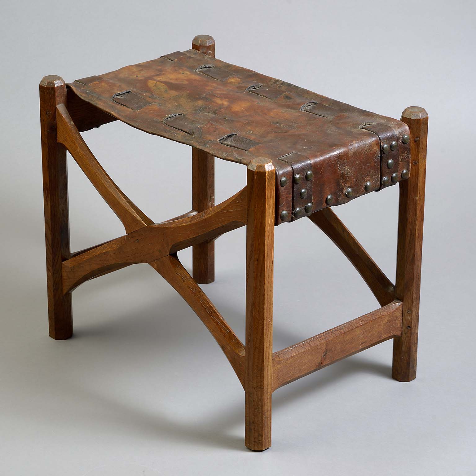 Pair of Arts and Crafts Stools by Gordon Russell