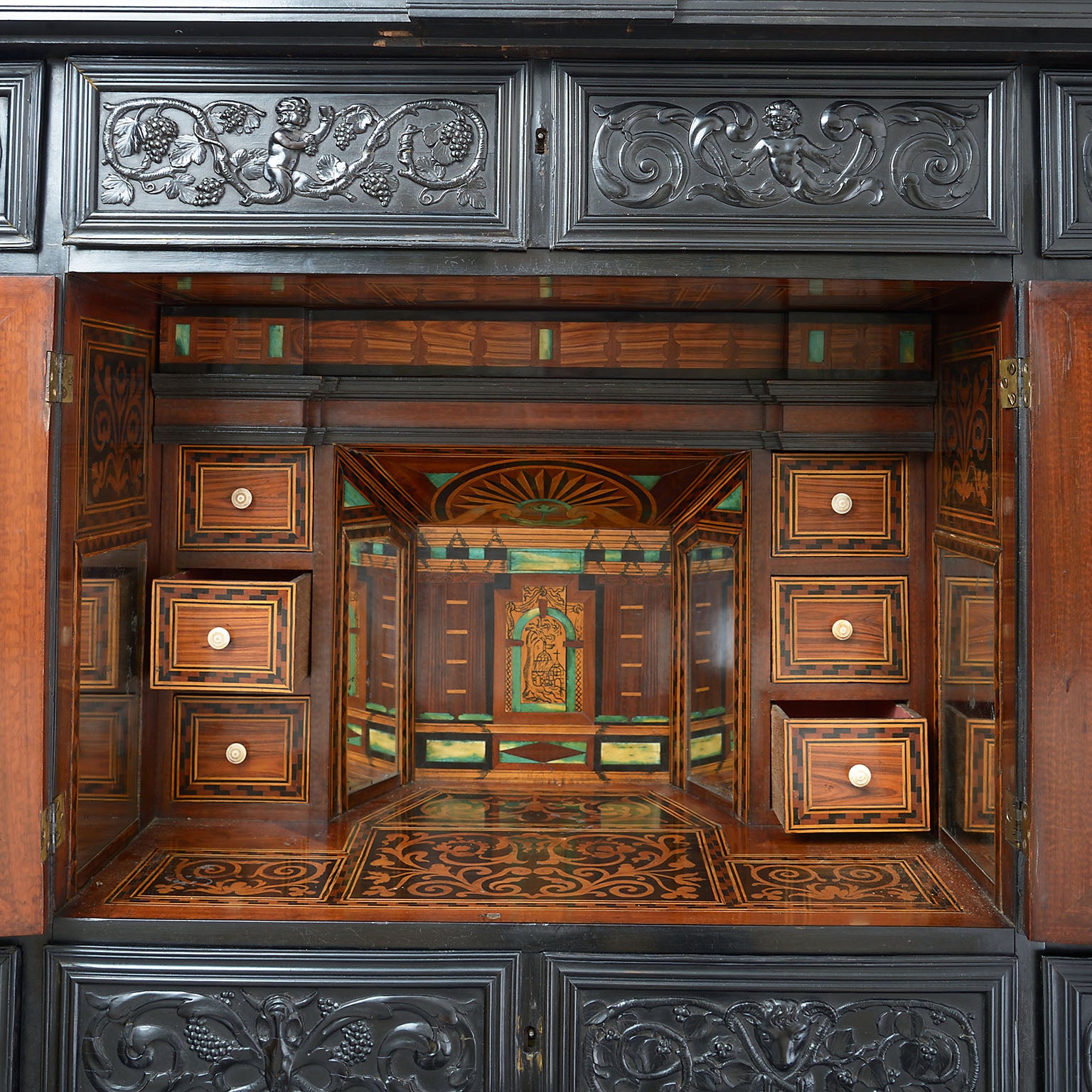 Louis XIV Cabinet of Museum Interest