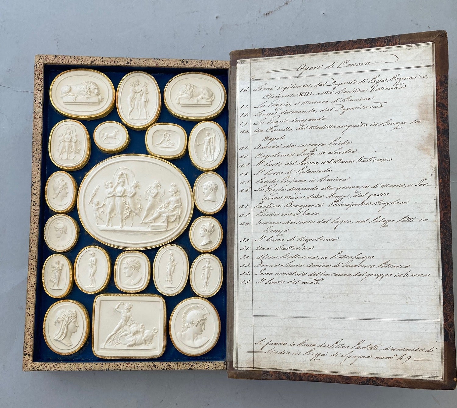 Collection of Grand Tour Intaglios