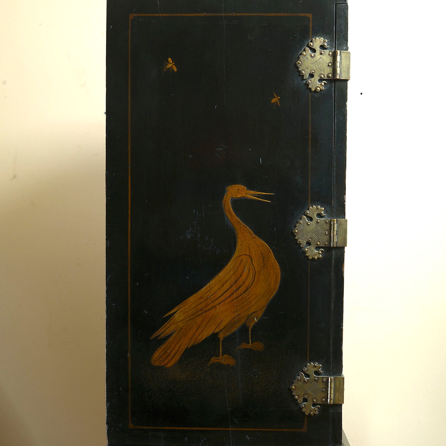 Rare George 1 Japanned Cabinet on Stand