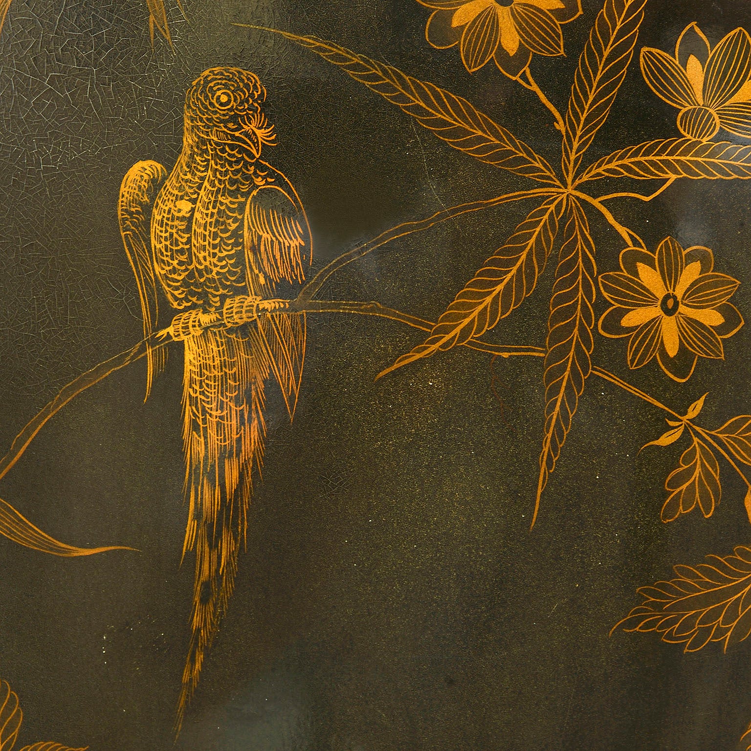 George III Pontypool Polychrome Tole Screen