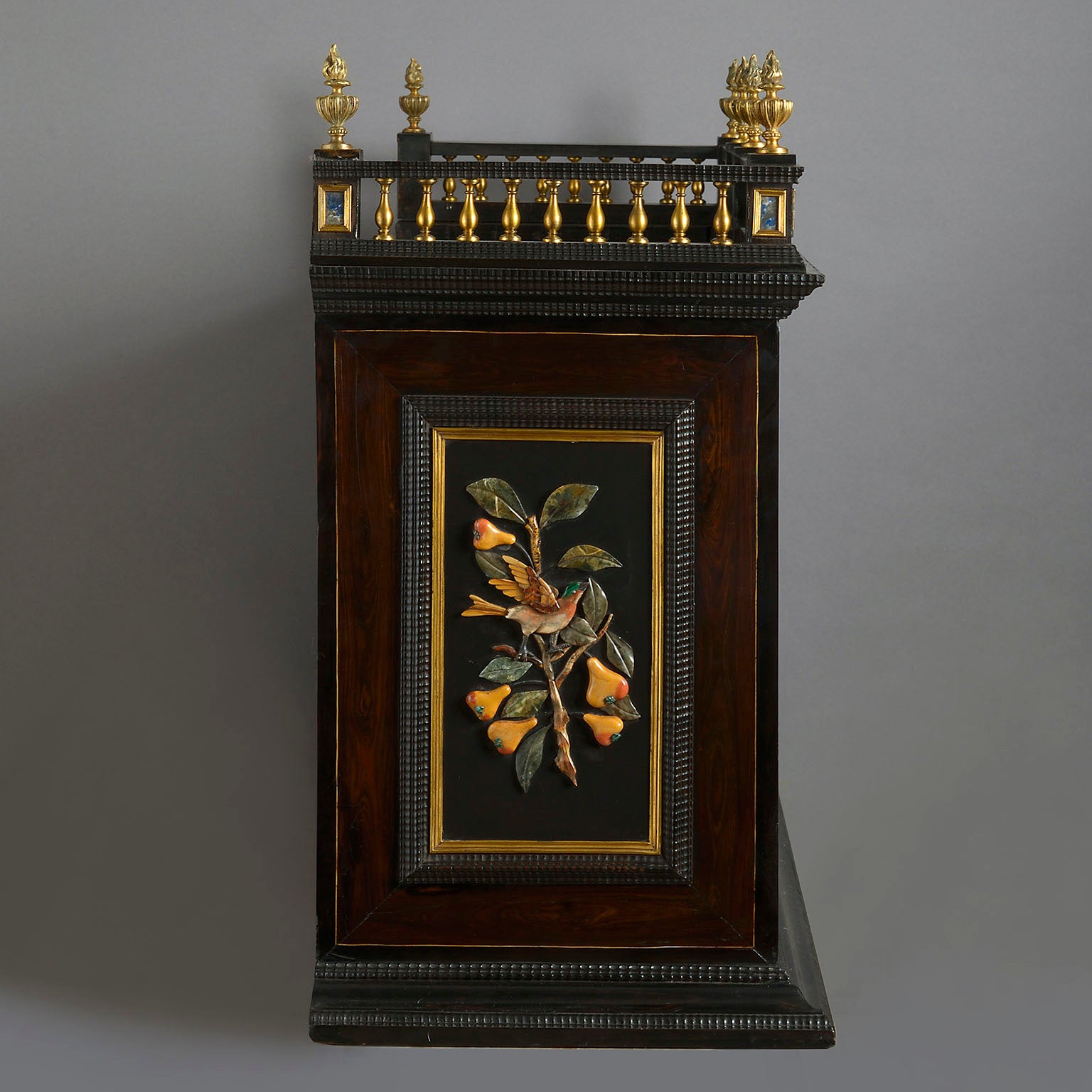 An Architectural Florentine Pietra Dura Cabinet