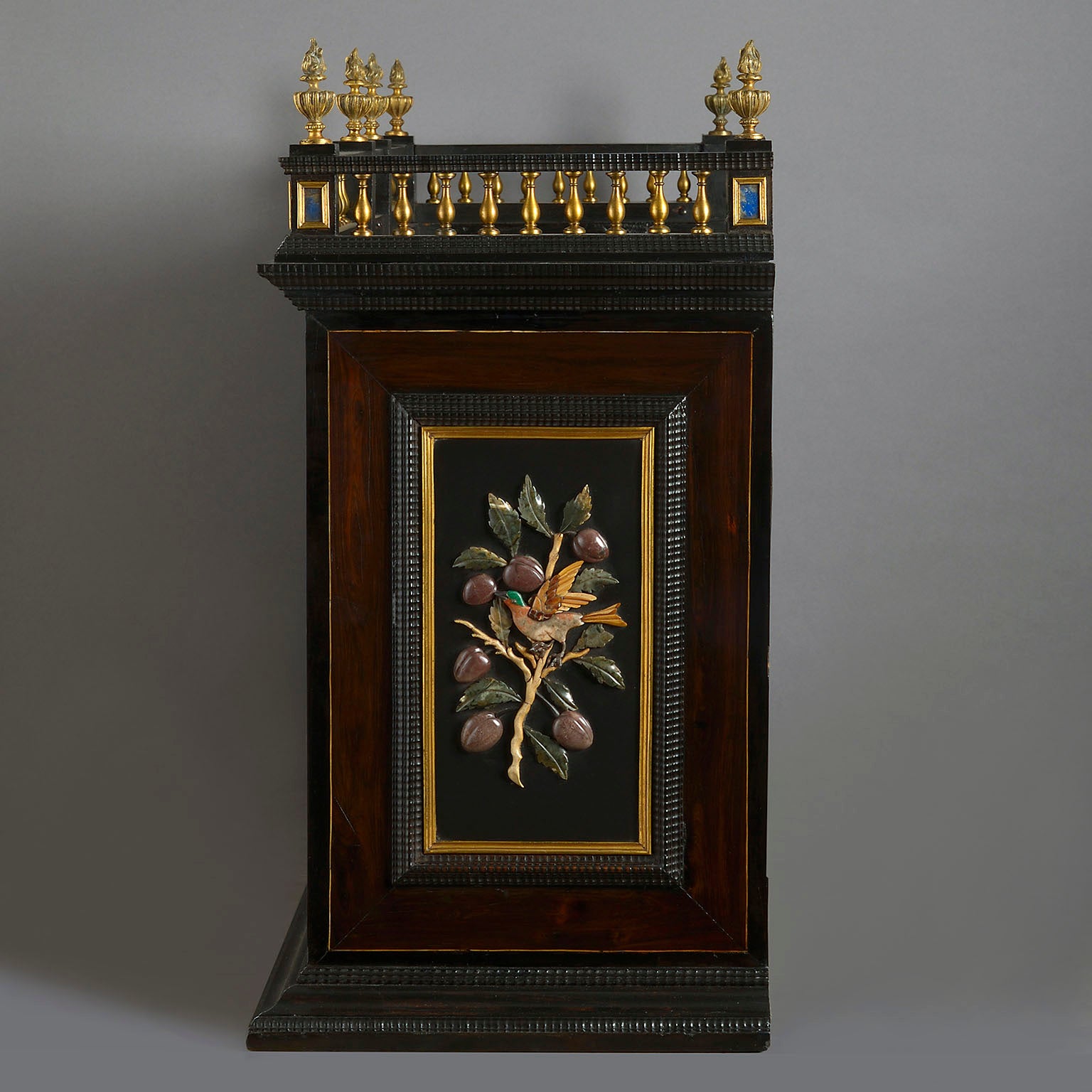An Architectural Florentine Pietra Dura Cabinet