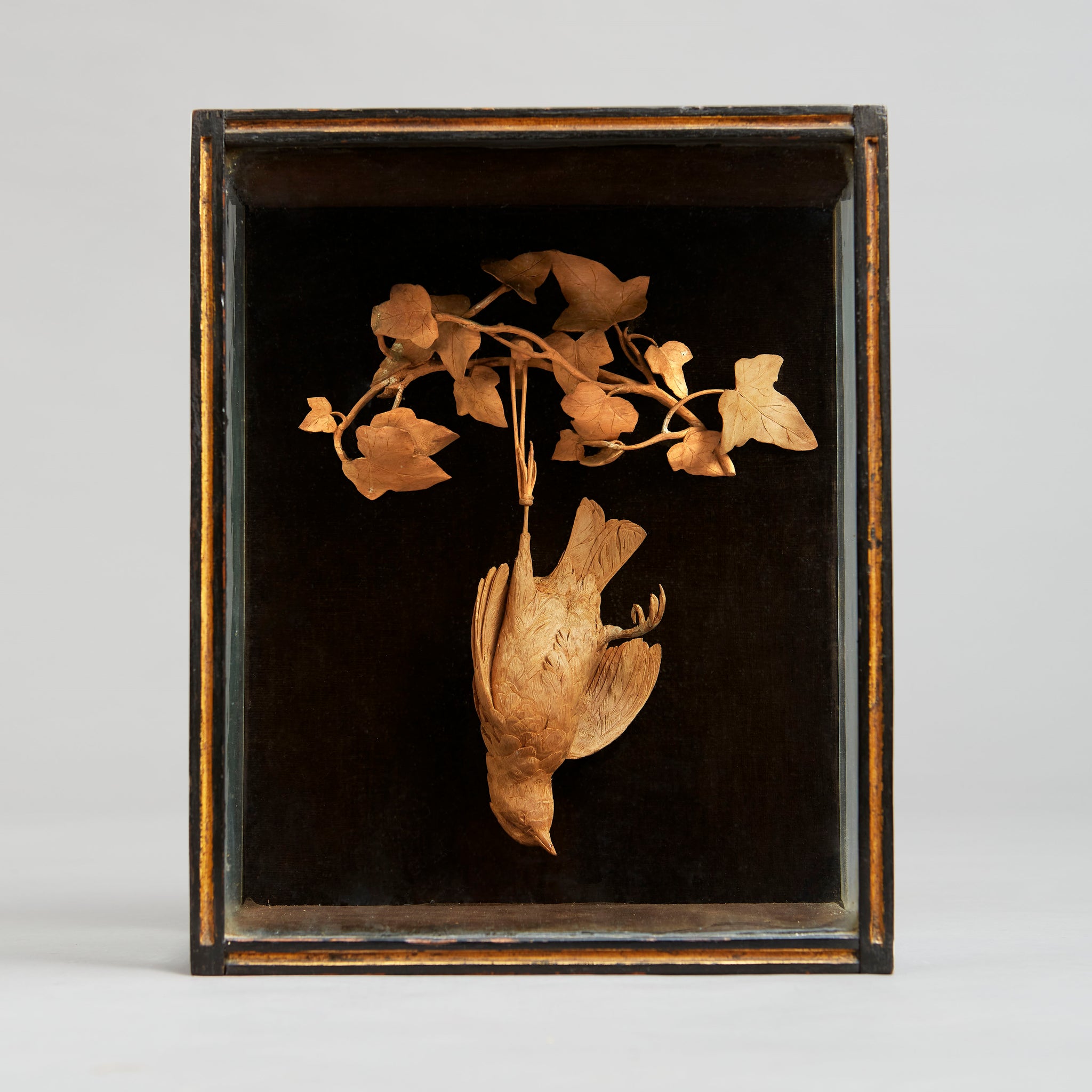 Robin with Ivy (Thomas Wilkinson Wallis of Louth)