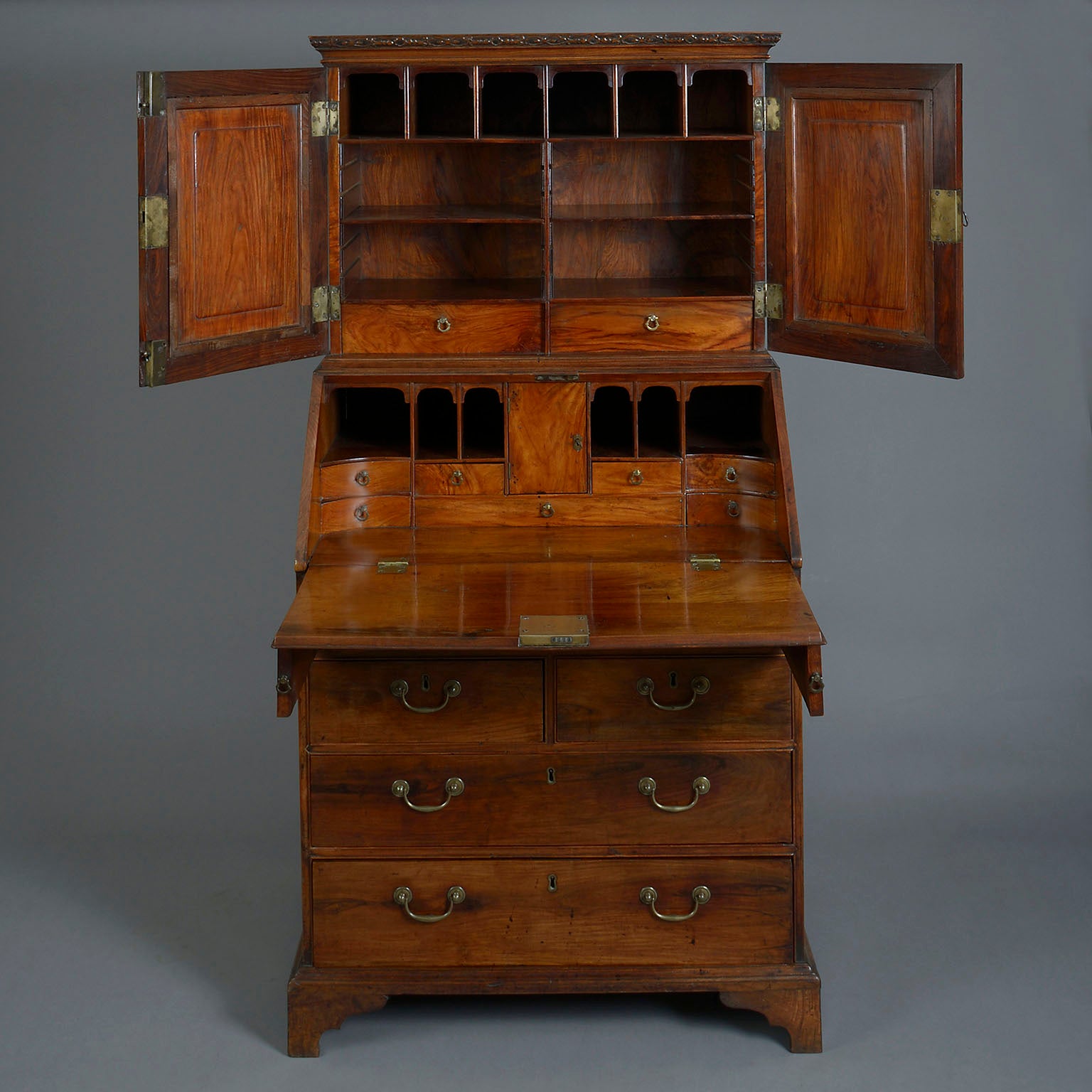 An Anglo-Chinese Huanghuali Bureau Cabinet