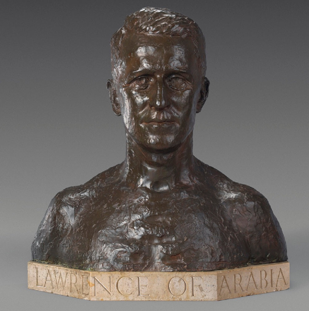 Bronze Bust of Lawrence of Arabia by Sir Charles Wheeler