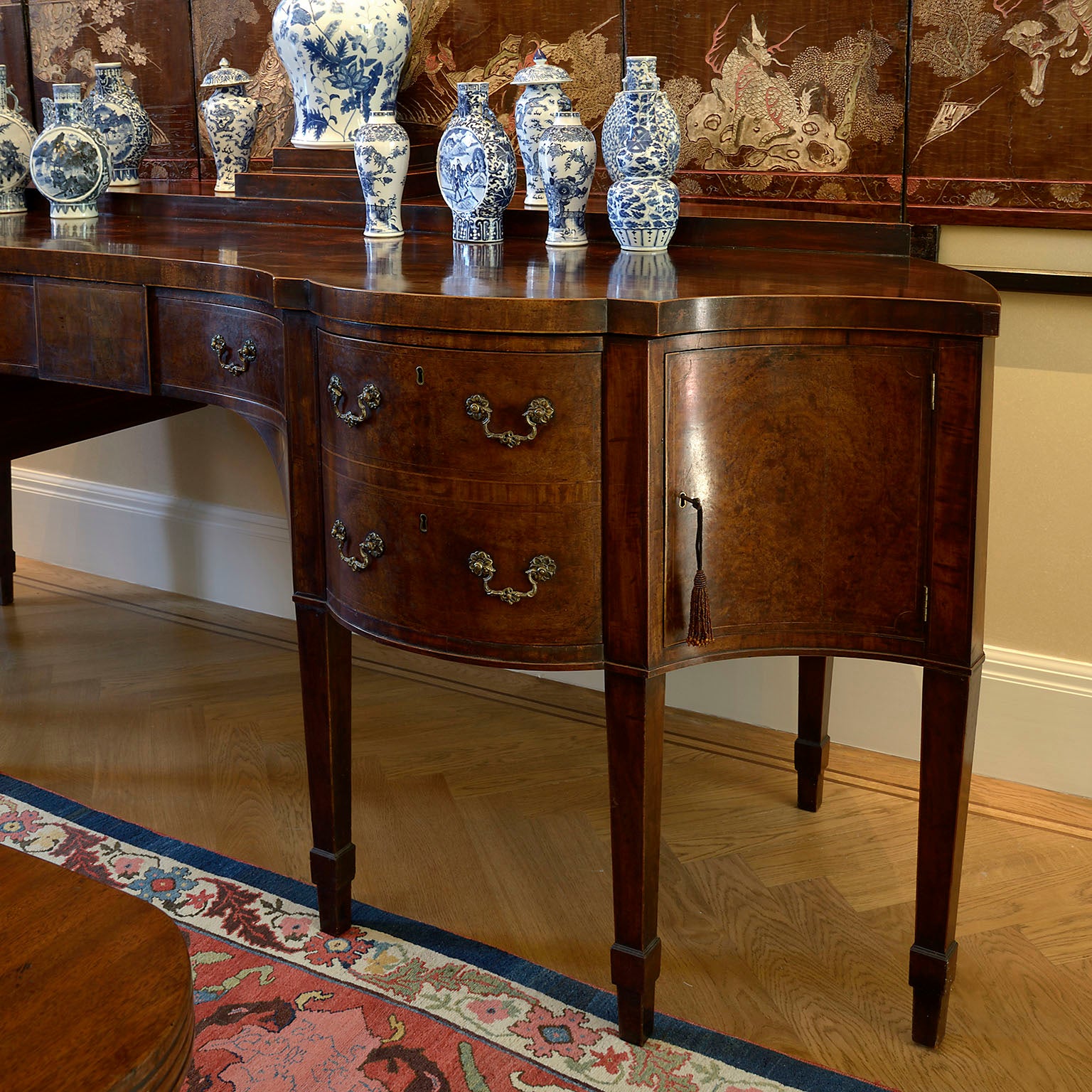 An Important George III Scottish Sideboard
