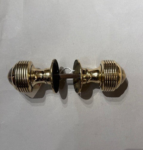 Pair of large Beehive Knobs