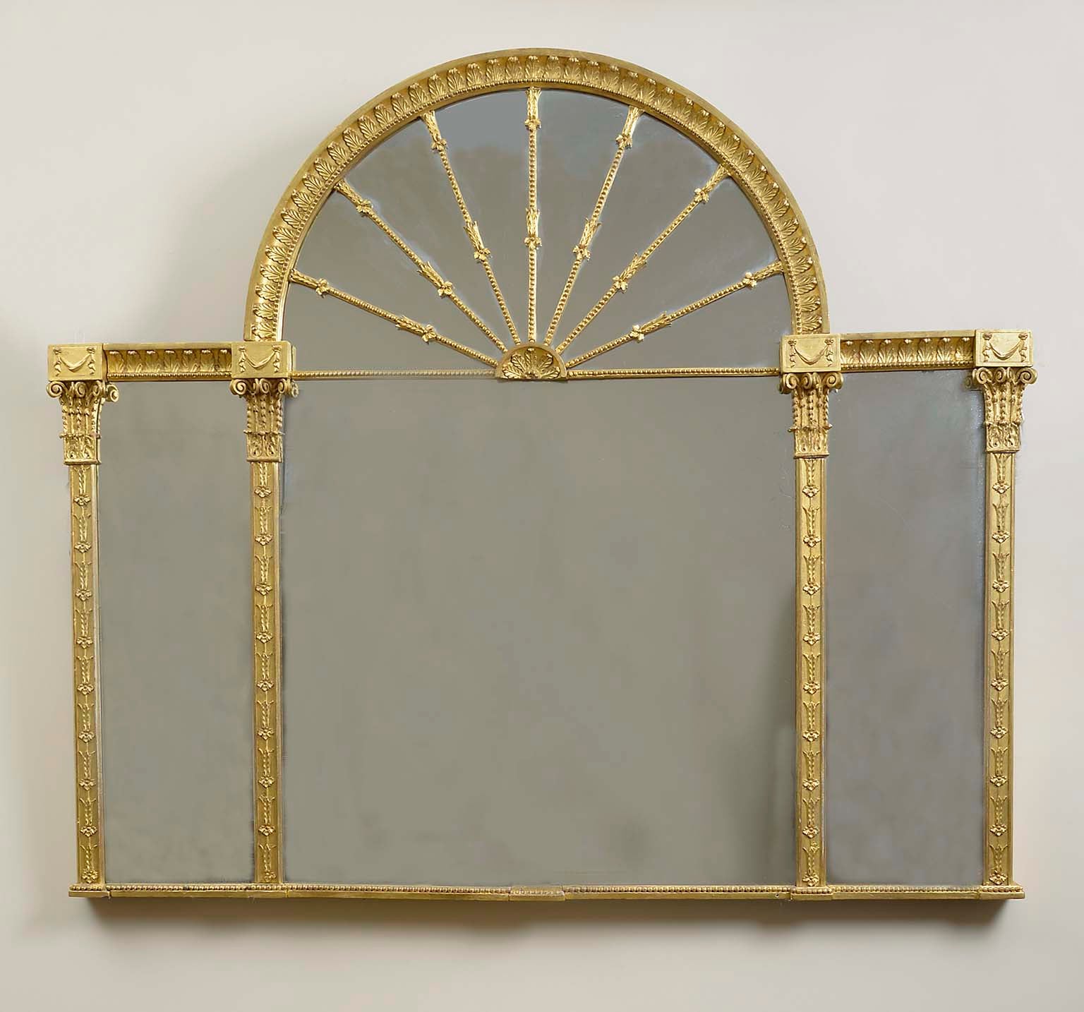 George III Overmantle Mirror