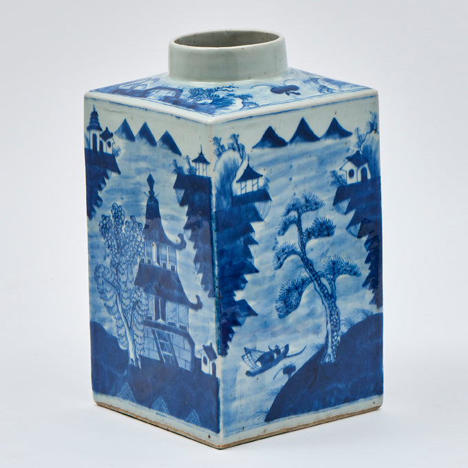 Pair of Chinese Porcelain Storage Jars