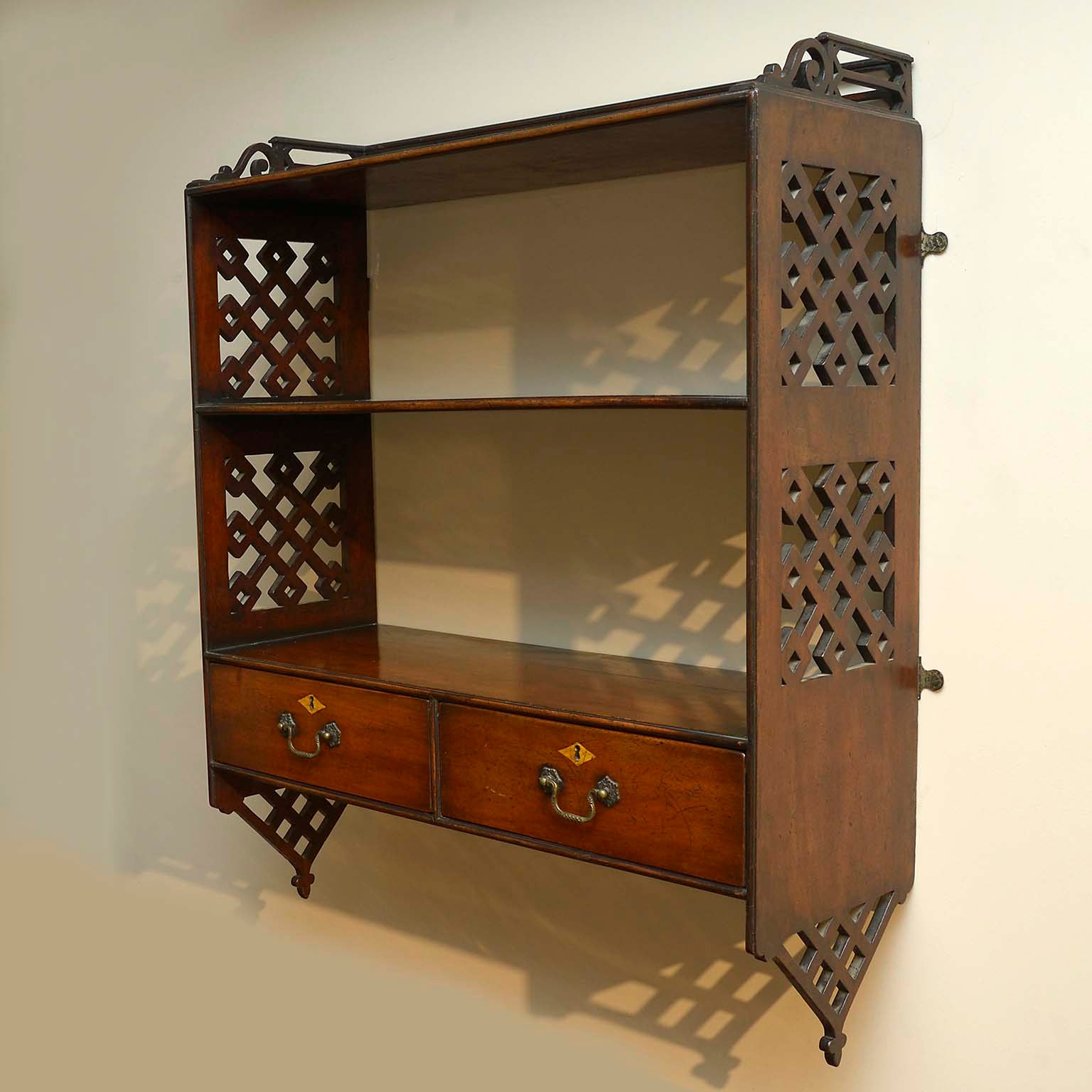 George III Hanging Shelves