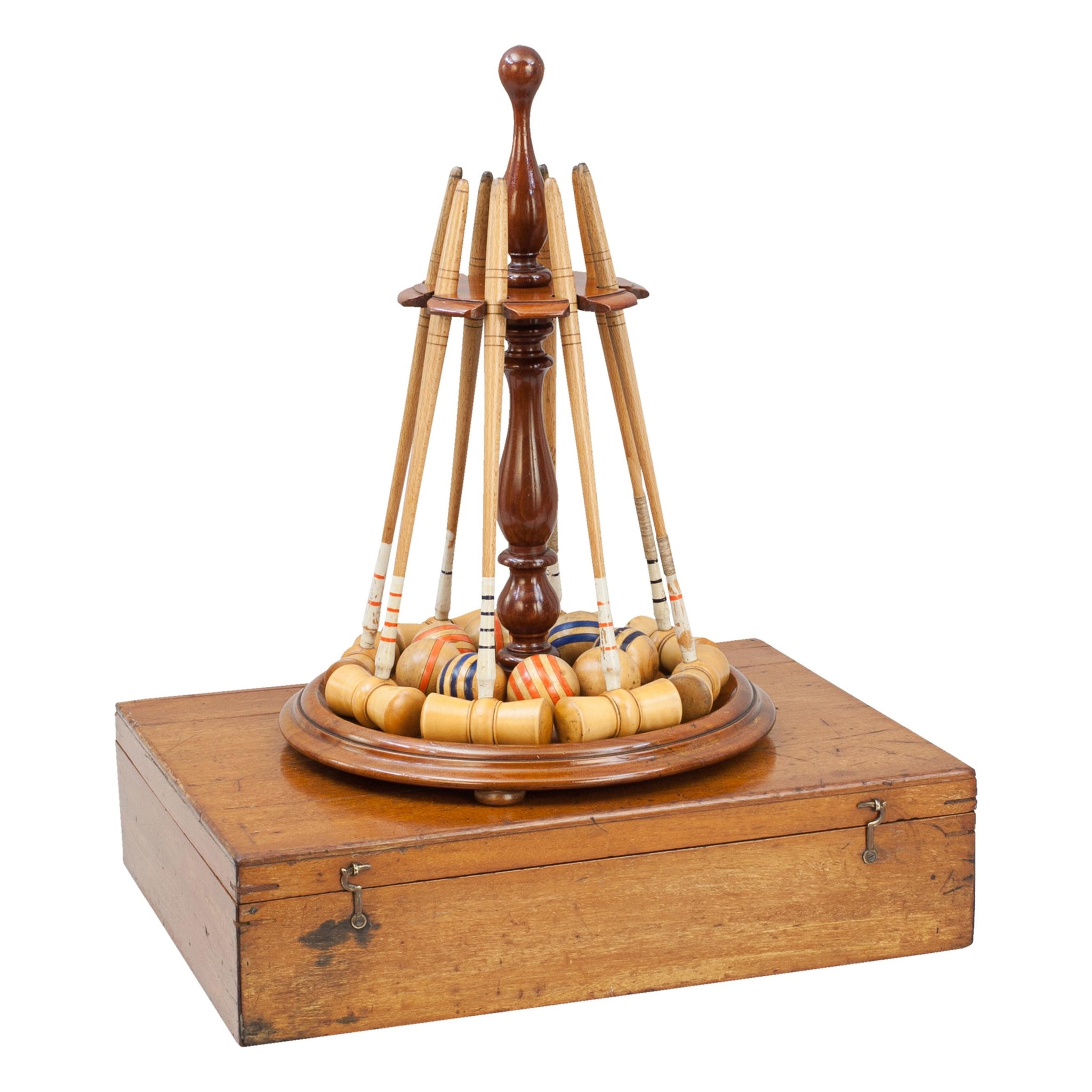 Nineteenth Century Boxed Croquet Set