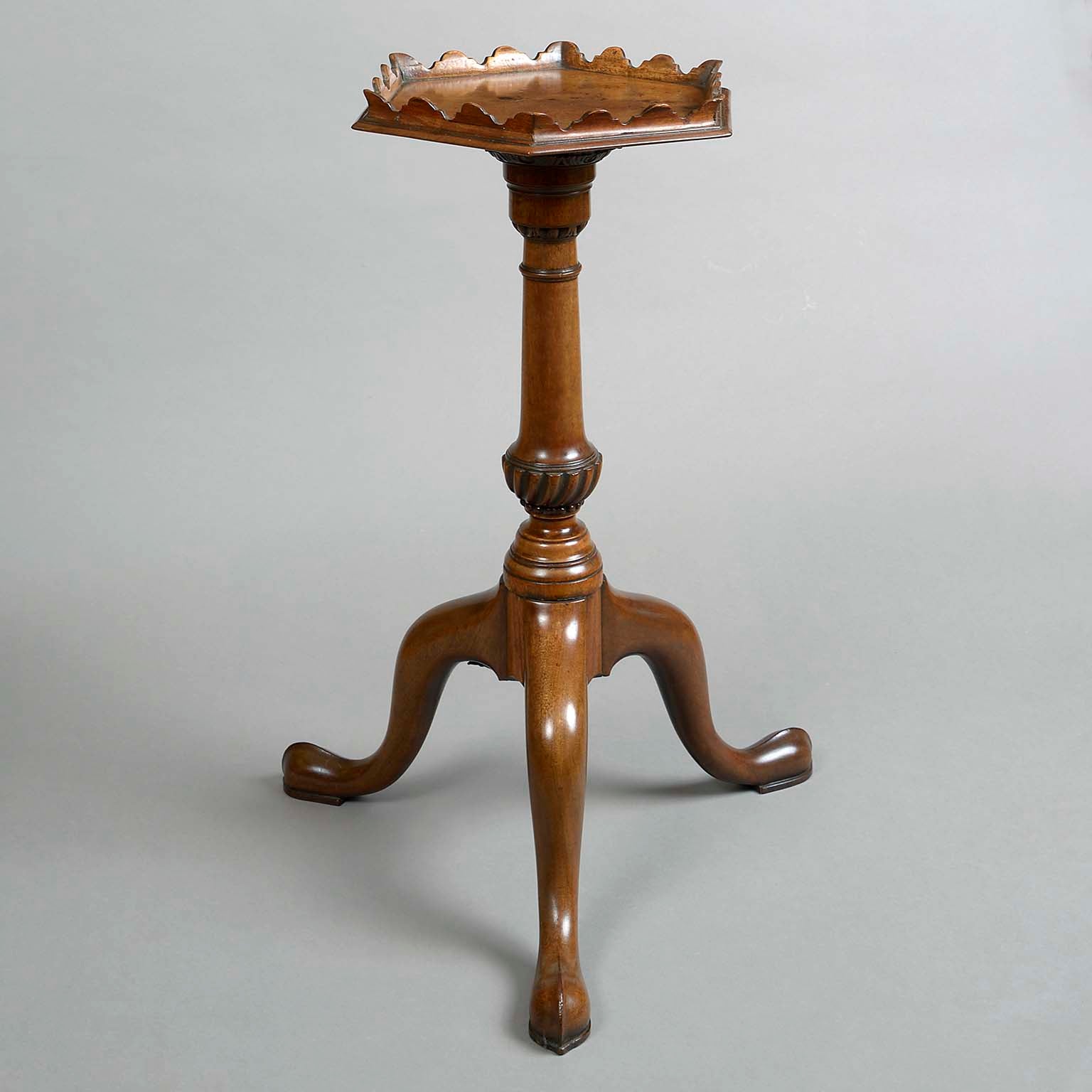 George II Mahogany Kettle Stand